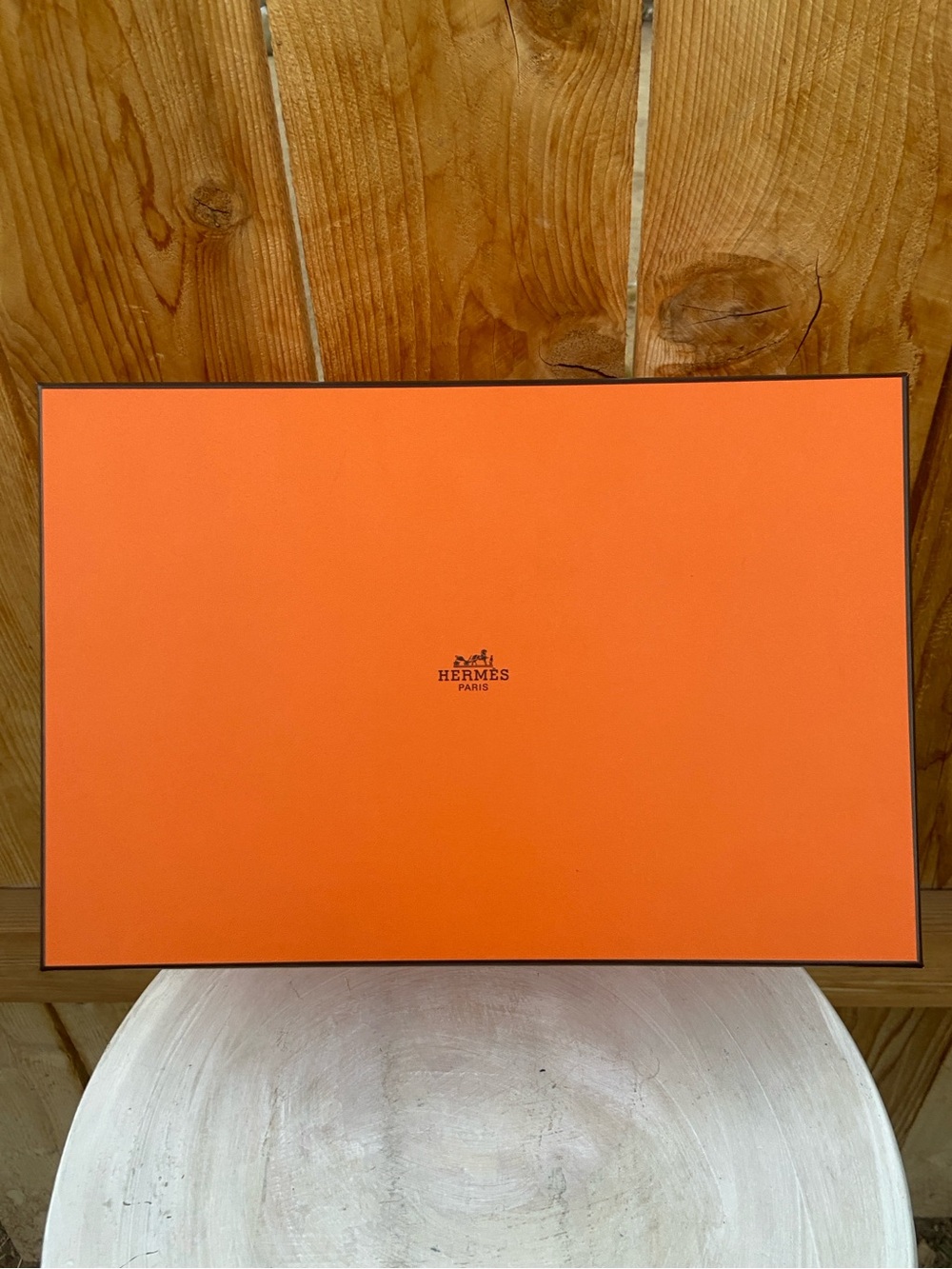 Hermes Orange Box Luxury Storage Gift Box
